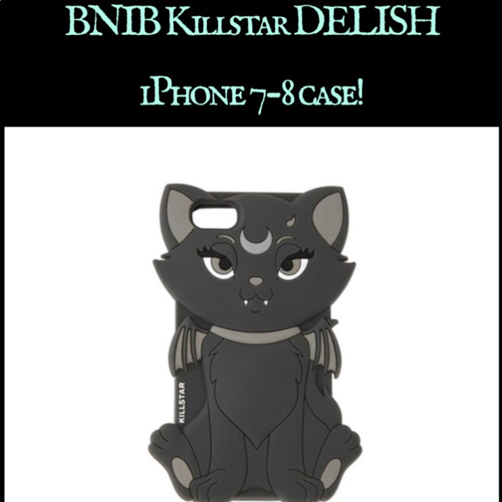 BNIB iPhone 7–8 KILLSTAR DELISH phone case. CONFIRMED WILL FIT new iPhone SE!!